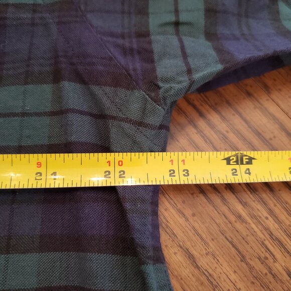 BNWT Nautica Men's 100% cotton Plaid Dress Shirt- Sz Large - Picture 6 of 7